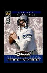 Rick Mirer [Silver] Football Cards 1994 Collector's Choice Crash the Game Prices