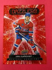 Juraj Slafkovsky [Red] #DZ-88 Hockey Cards 2022 Upper Deck Dazzlers Prices