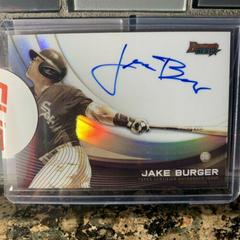 Jake Burger Baseball Cards 2017 Bowman's Best Monochrome Autograph Prices