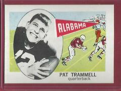 Pat Trammell #142 Football Cards 1961 NU Card Prices