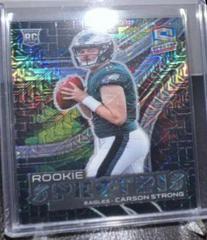 Carson Strong [Meta] Football Cards 2022 Panini Spectra Rookie Spectris Prices