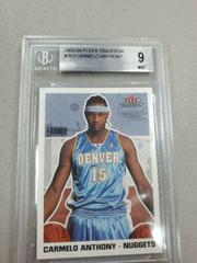 Carmelo Anthony Basketball Cards 2003 Fleer Prices