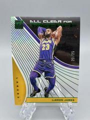 LeBron James [Green] #20 Basketball Cards 2019 Panini Clearly Donruss Prices