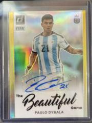 Paulo Dybala [Gold] #BA-PD Soccer Cards 2022 Panini Donruss Beautiful Game Autographs Prices