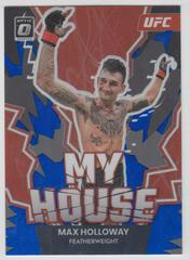 Max Holloway [Blue] #3 Ufc Cards 2023 Panini Donruss Optic UFC My House Prices