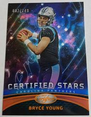 Bryce Young [Orange] #CS-7 Football Cards 2023 Panini Certified Stars Prices