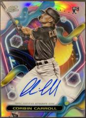 Corbin Carroll #CCA-CCA Baseball Cards 2023 Topps Cosmic Chrome Autographs Prices