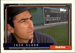 Jack Clark #207 Baseball Cards 1992 Topps Prices