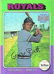 George Brett [1975 Reprint] #9 Baseball Cards 2001 Topps Archives Reserve Prices