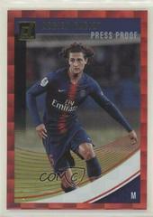 Adrien Rabiot [Press Proof Red] #55 Soccer Cards 2018 Panini Donruss Prices