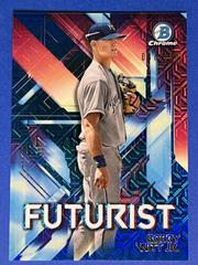 Bobby Witt Jr. [Blue Refractor Mega Box Mojo] #FUT-BW Baseball Cards 2021 Bowman Chrome Futurist Prices