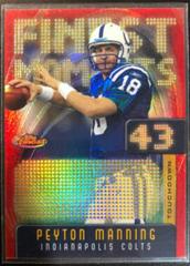 Peyton Manning #FM43 Football Cards 2005 Topps Finest Manning Moments Prices