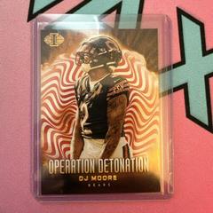 DJ Moore [Red] #4 Football Cards 2023 Panini Illusions Operation Detonation Prices