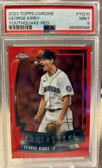 George Kirby [Red] #YQ-10 Baseball Cards 2023 Topps Chrome Youthquake Prices