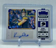 Kenny Pickett [SP Variation Green] Football Cards 2022 Panini Zenith Contenders Rookie Ticket Autographs Prices