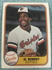 Al Bumbry #172 Baseball Cards 1981 Fleer Prices