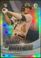 Wander Franco Baseball Cards 2022 Bowman Chrome Shades of Greatness Prices