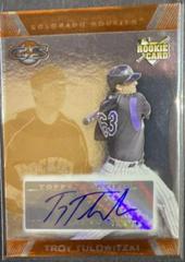 Troy Tulowitzki [Autograph Bronze] Baseball Cards 2007 Topps CO Signers Prices