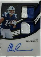 Alec Pierce [Patch Autograph] #119 Football Cards 2022 Panini Immaculate Collection Prices