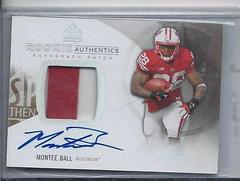 Montee Ball [Autograph Patch Silver] Football Cards 2013 SP Authentic Prices