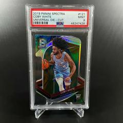 Coby White [Universal Die Cut] #121 Basketball Cards 2019 Panini Spectra Prices