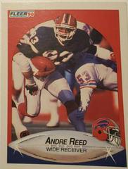 Andre Reed #119 Football Cards 1990 Fleer Prices
