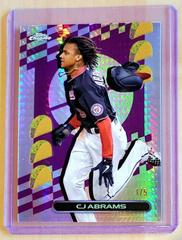 CJ Abrams #TF-178 Baseball Cards 2023 Topps Chrome TacoFractor Prices