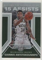 Giannis Antetokounmpo #26 Basketball Cards 2019 Panini Contenders Optic Playing the Numbers Game Prices