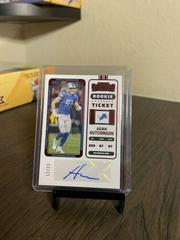 Aidan Hutchinson [Red] Football Cards 2022 Panini Zenith Contenders Rookie Ticket Autographs Prices
