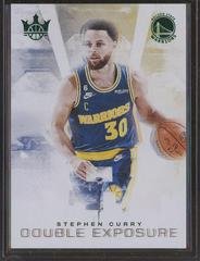 Stephen Curry [Jade] #3 Basketball Cards 2022 Panini Court Kings Double Exposure Prices