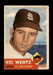 Vic Wertz Baseball Cards 1953 Topps Prices