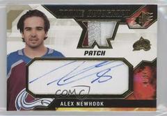 Alex Newhook [Patch] #AN Hockey Cards 2021 SPx Rookie Auto Jersey Prices