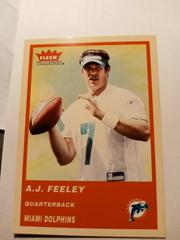 A.J. Feeley #49 Football Cards 2004 Fleer Tradition Prices