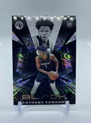 Anthony Edwards #77 Basketball Cards 2020 Panini Black Prices