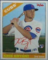 Kris Bryant [Red Ink] #KB Baseball Cards 2015 Topps Heritage Real One Autographs Prices