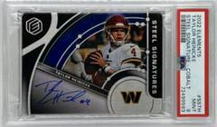 Taylor Heinicke [Cobalt] #SS-TH Football Cards 2022 Panini Elements Steel Signatures Prices