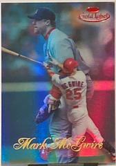 Mark McGwire [Class 3 Red Label] Baseball Cards 1998 Topps Gold Label Prices