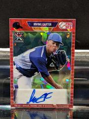 Irving Carter [Red] #PS-IC1 Baseball Cards 2021 Pro Set Autographs Prices