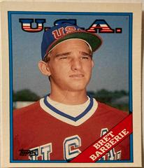 Bret Barberie #9T Baseball Cards 1988 Topps Traded Prices