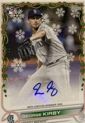 George Kirby #WHA-GKI Baseball Cards 2022 Topps Holiday Autographs Prices