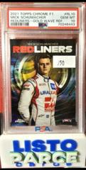 Mick Schumacher [Gold Wave] #RL-10 Racing Cards 2021 Topps Chrome Formula 1 Redliners Prices
