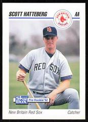 Scott Hatteberg #207 Baseball Cards 1992 Skybox AA Prices
