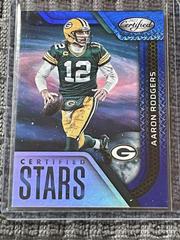 Aaron Rodgers [Blue] #CS-7 Football Cards 2022 Panini Certified Stars Prices
