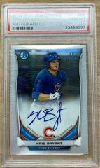 Kris Bryant [Chrome] #KB Baseball Cards 2014 Bowman Prospect Autograph Prices