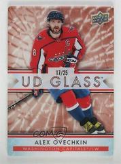 Alex Ovechkin [Red] Hockey Cards 2021 Upper Deck Ovation UD Glass Stars Prices