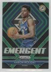 Aaron Holiday [Green Prizm] Basketball Cards 2018 Panini Prizm Emergent Prices