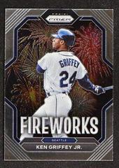 Ken Griffey Jr. Baseball Cards 2023 Panini Prizm Fireworks Prices