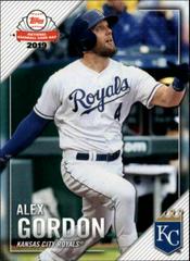 Alex Gordon #13 Baseball Cards 2019 Topps National Baseball Card Day Prices