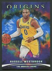 Russell Westbrook [Blue] #4 Basketball Cards 2021 Panini Origins Prices