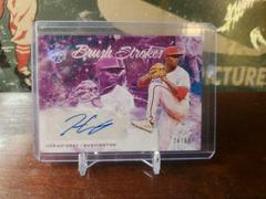 Josiah Gray [Holo Silver] #BS-JG Baseball Cards 2022 Panini Diamond Kings Brush Strokes Autograph Prices